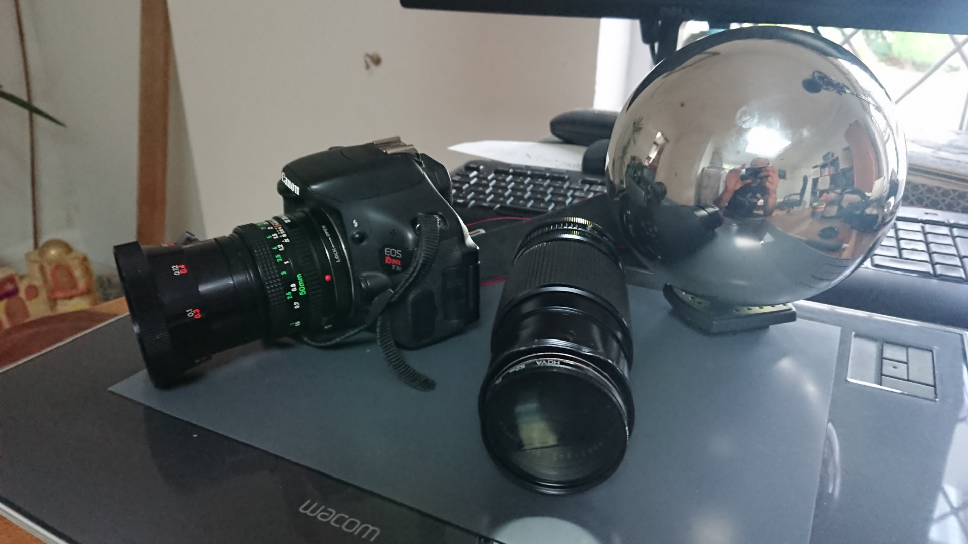 Canon T3i and FD Lenses